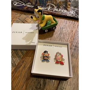 Disney Pixar BaubleBar Mr. & Mrs. Potato Head Toy Story Stud Earrings New